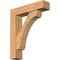 Ekena Millwork Legacy Block Smooth Bracket w/ Offset Brace, Western Red Cedar, 7 1/2"W x 32"D x 38"H BKT0806X32X38LEC05SWR - alternate 1
